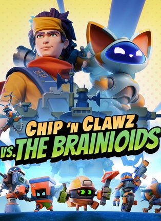 Обложка Chip 'N Clawz vs. The Brainioids