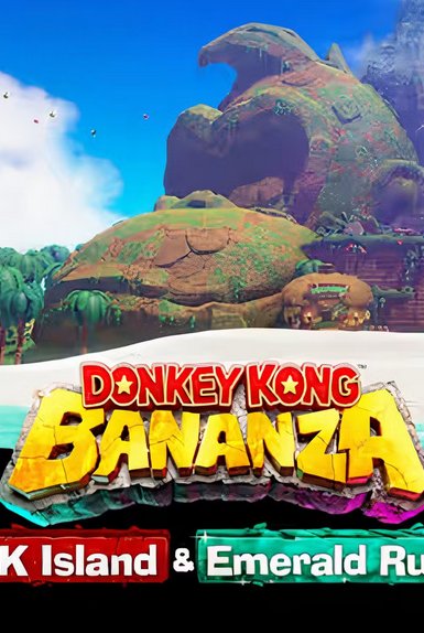 Обложка Donkey Kong Bananza: DK Island & Emerald Rush