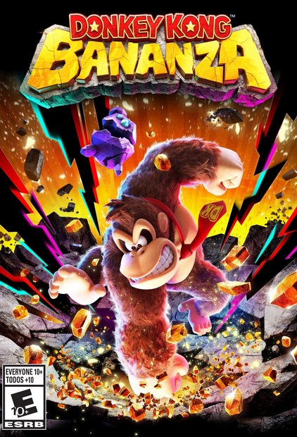 Обложка Donkey Kong Bananza