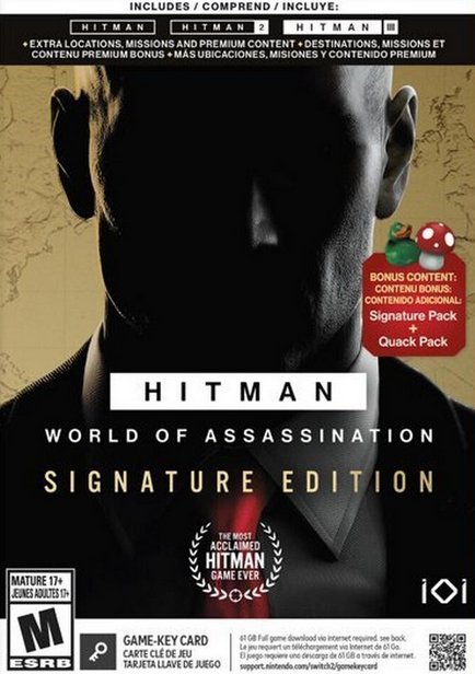 Обложка Hitman: World of Assassination - Signature Edition