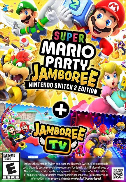Обложка Super Mario Party Jamboree: Nintendo Switch 2 Edition + Jamboree TV