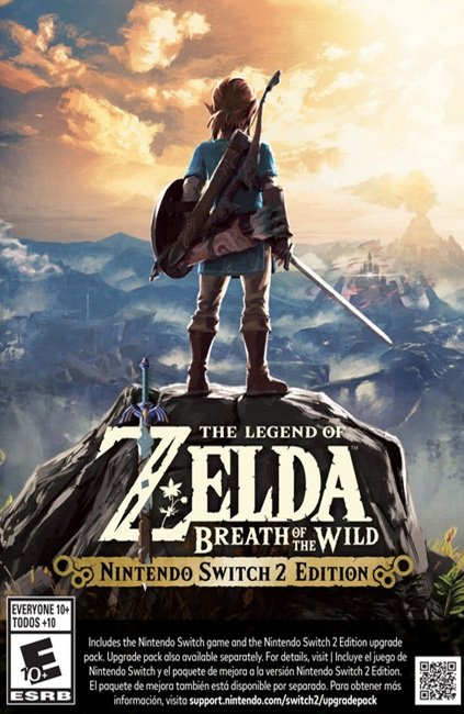 Обложка The Legend of Zelda: Breath of the Wild - Nintendo Switch 2 Edition