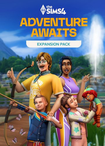 Обложка The Sims 4: Adventure Awaits