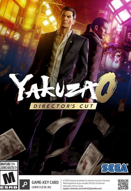 Обложка Yakuza 0: Director's Cut